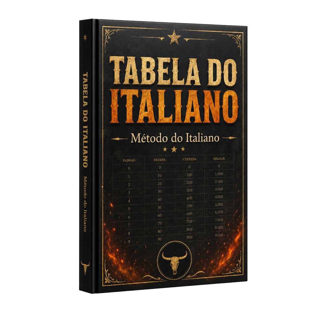 Bônus 3 — Tabela do Italiano