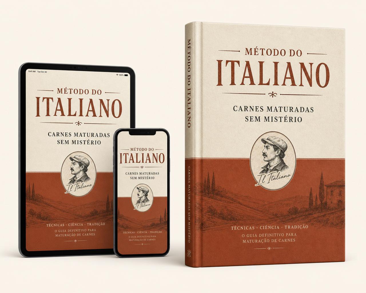 Mockup do Método do Italiano